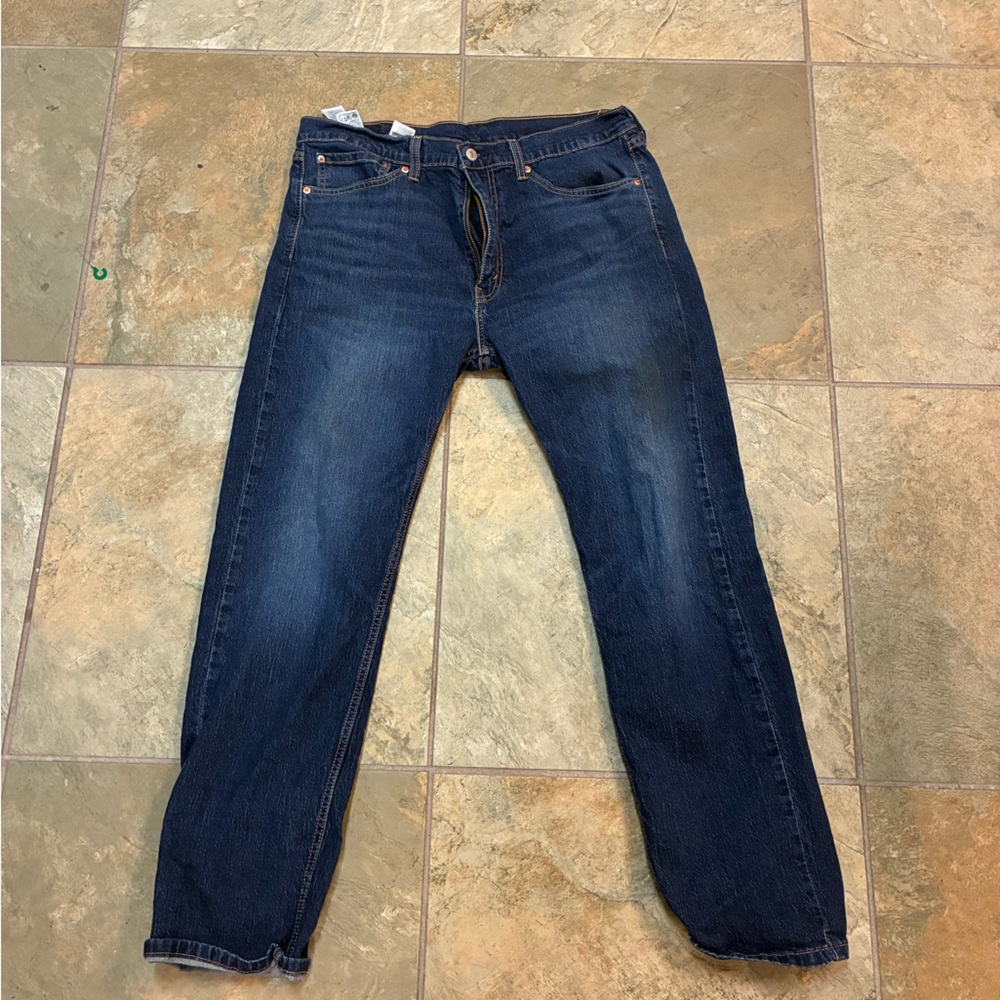 Levi's Dark Blue Straight Men's Jeans